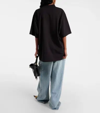 Balenciaga Printed cotton jersey T-shirt | Thumbnail 5