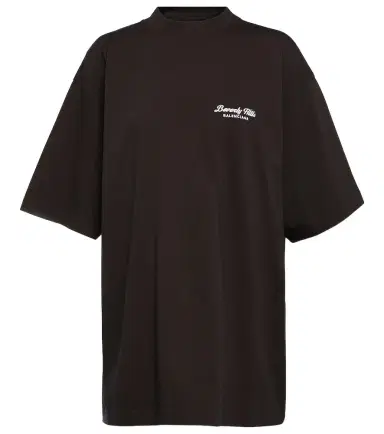Balenciaga Printed cotton jersey T-shirt | Thumbnail 1
