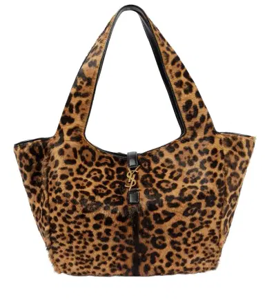 Saint Laurent Le 5 À 7 Bea leopard-print shoulder bag | Thumbnail 1