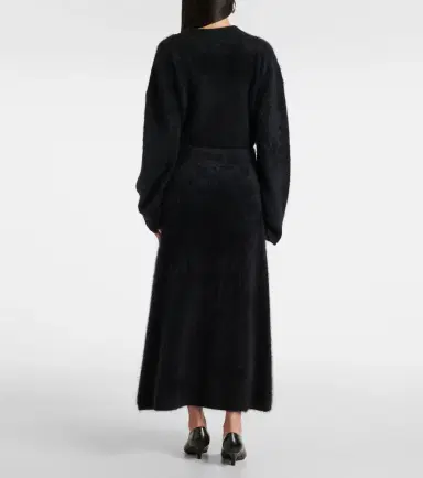 Lisa Yang Asta cashmere midi skirt | Thumbnail 2