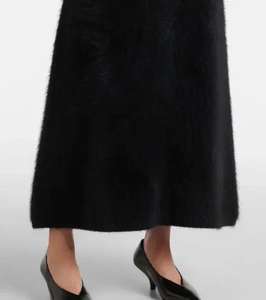 Lisa Yang Asta cashmere midi skirt | Thumbnail 3