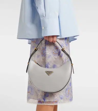Prada Arqué Small leather shoulder bag | Thumbnail 6