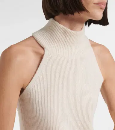 Lisa Yang Freya knitted cashmere tank top | Thumbnail 4 Lisa Yang Freya knitted cashmere tank top | Thumbnail 4