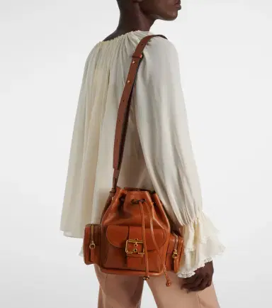 Chloé Chloé Camera leather bucket bag | Thumbnail 5 Chloé Chloé Camera leather bucket bag | Thumbnail 5