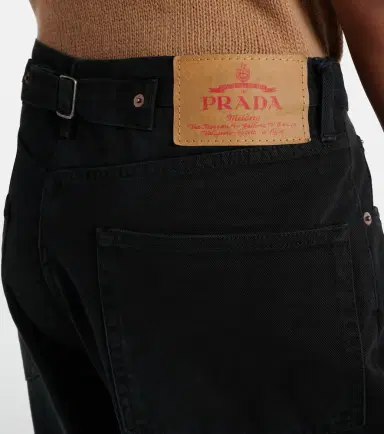 Prada High-rise wide-leg jeans | Thumbnail 4 Prada High-rise wide-leg jeans | Thumbnail 4