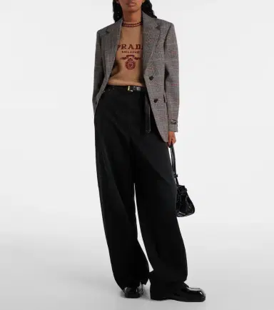 Prada High-rise wide-leg jeans | Thumbnail 6 Prada High-rise wide-leg jeans | Thumbnail 6