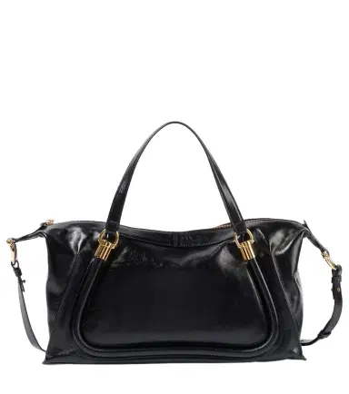 Chloé Chloé Paraty 24 Medium leather shoulder bag | Thumbnail 1