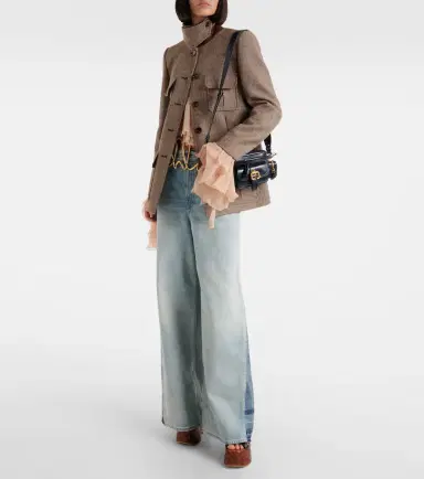 Chloé Chloé Camera Small leather shoulder bag | Thumbnail 5