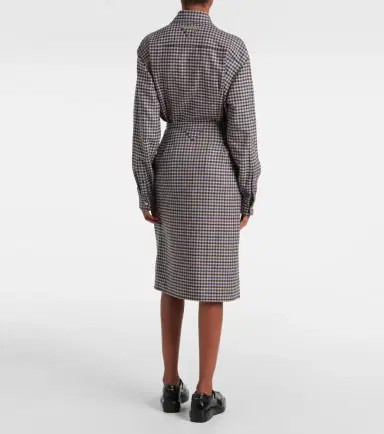 Prada Wool pencil skirt | Thumbnail 5