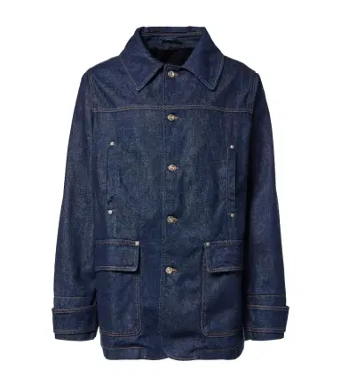 Wales Bonner Shadow denim jacket | Thumbnail 1 Wales Bonner Shadow denim jacket | Thumbnail 1
