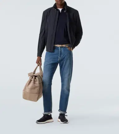 Brunello Cucinelli Cotton polo sweater | Thumbnail 3 Brunello Cucinelli Cotton polo sweater | Thumbnail 3