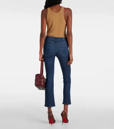 AG Jeans Jodi Crop high-rise flared jeans | Thumbnail 3 AG Jeans Jodi Crop high-rise flared jeans | Thumbnail 3