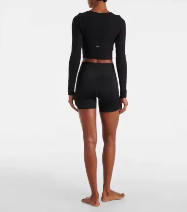 Alo Yoga Energy biker shorts | Thumbnail 2