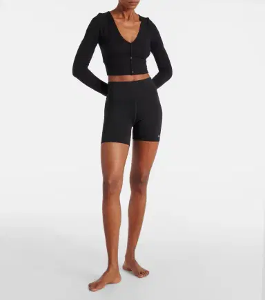 Alo Yoga Energy biker shorts | Thumbnail 3
