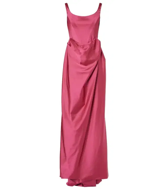 Vivienne Westwood Crêpe satin corset gown