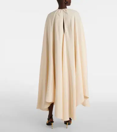 Tom Ford Asymmetric silk-blend cady kaftan | Thumbnail 2