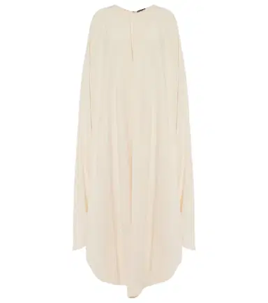 Tom Ford Asymmetric silk-blend cady kaftan | Thumbnail 1