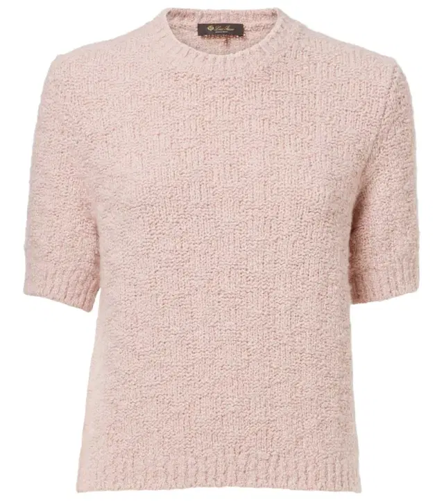 Loro Piana Folecchio cashmere and silk top
