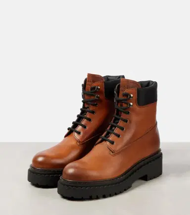 Prada Re-Nylon and leather lace-up boots | Thumbnail 4 Prada Re-Nylon and leather lace-up boots | Thumbnail 4