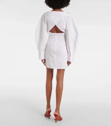 Jacquemus La Robe Chemise Casaco cotton minidress | Thumbnail 2 Jacquemus La Robe Chemise Casaco cotton minidress | Thumbnail 2