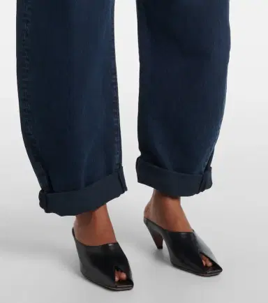Frame Bubble high-rise barrel-leg jeans | Thumbnail 4 Frame Bubble high-rise barrel-leg jeans | Thumbnail 4