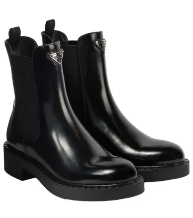 Prada Leather Chelsea boots | Thumbnail 1