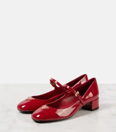 Prada Patent leather Mary Jane pumps | Thumbnail 4
