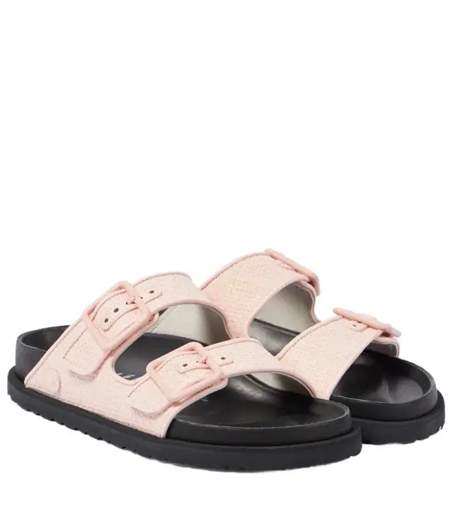 Birkenstock 1774 Arizona Luxe raffia sandals