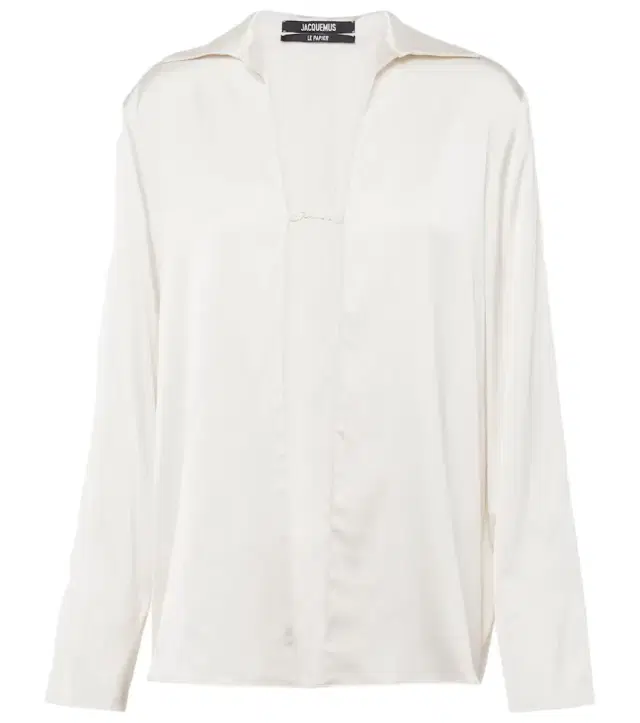 Jacquemus La Chemise Notte satin top