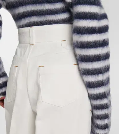 Jacquemus The Curzio De-Nîmes high-rise jeans | Thumbnail 6