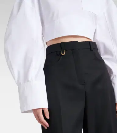 Jacquemus La Chemise Barco cotton shirt | Thumbnail 2