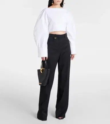 Jacquemus La Chemise Barco cotton shirt | Thumbnail 3