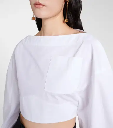 Jacquemus La Chemise Barco cotton shirt | Thumbnail 4