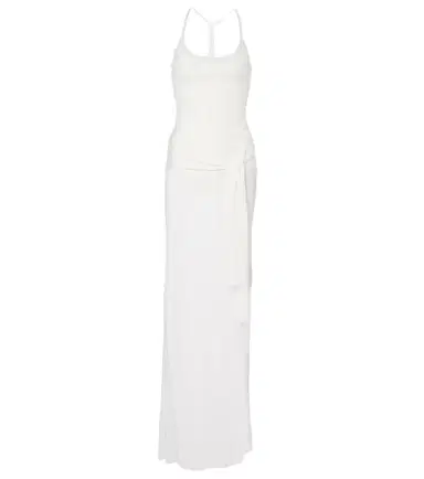 Jacquemus La Robe Maille Nodo sheer gown | Thumbnail 1
