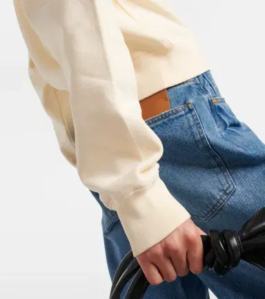 Jacquemus Le Hoodie Gros Grain cotton hoodie | Thumbnail 3 Jacquemus Le Hoodie Gros Grain cotton hoodie | Thumbnail 3