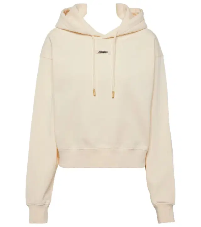 Jacquemus Le Hoodie Gros Grain cotton hoodie