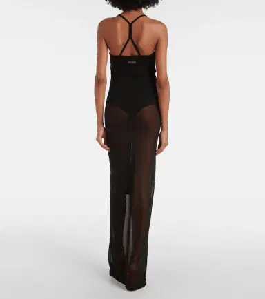 Jacquemus La Robe Maille Nodo embellished gown | Thumbnail 2