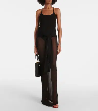 Jacquemus La Robe Maille Nodo embellished gown | Thumbnail 6