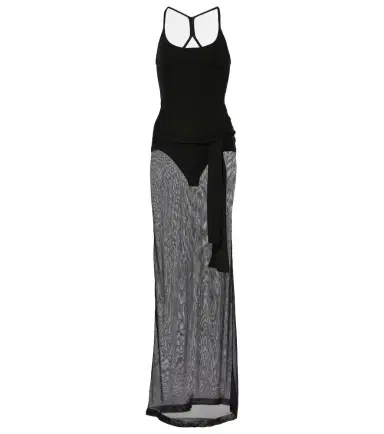 Jacquemus La Robe Maille Nodo embellished gown | Thumbnail 1