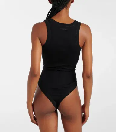 Jacquemus Le Body Gros Grain cotton bodysuit | Thumbnail 2