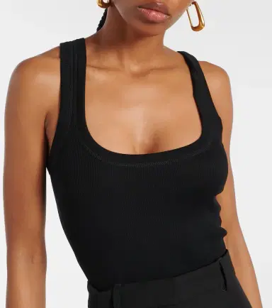 Jacquemus Le Body Gros Grain cotton bodysuit | Thumbnail 3