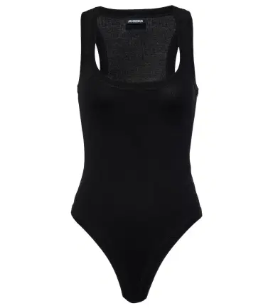 Jacquemus Le Body Gros Grain cotton bodysuit | Thumbnail 1