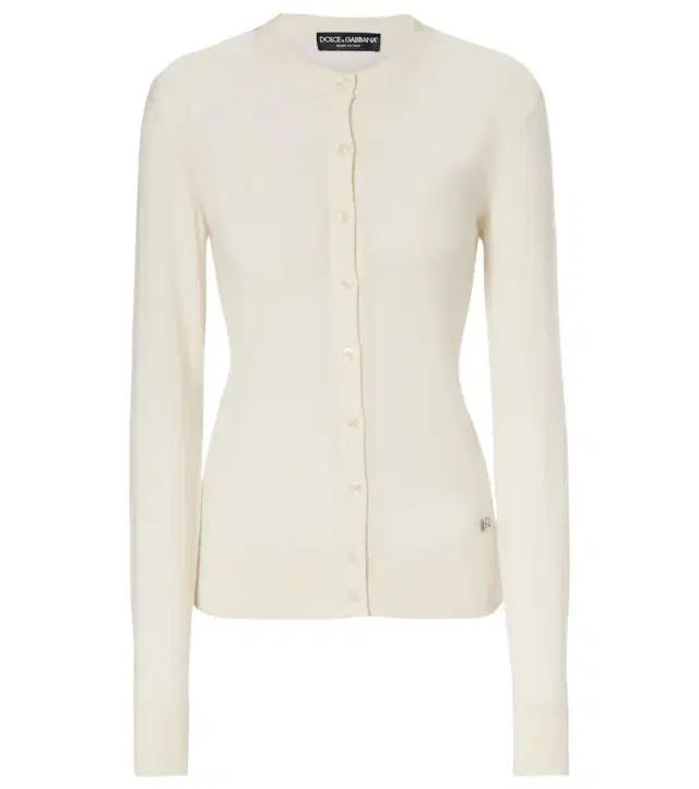 Dolce & Gabbana DG cashmere and silk cardigan