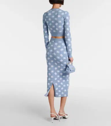 Dolce & Gabbana Logo midi skirt | Thumbnail 2
