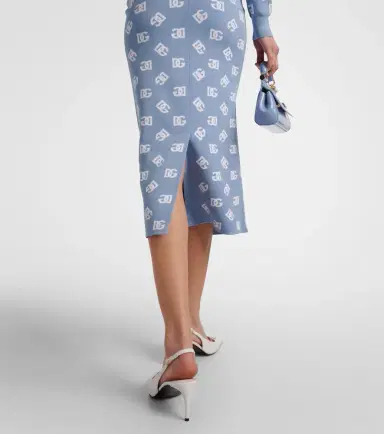 Dolce & Gabbana Logo midi skirt | Thumbnail 5