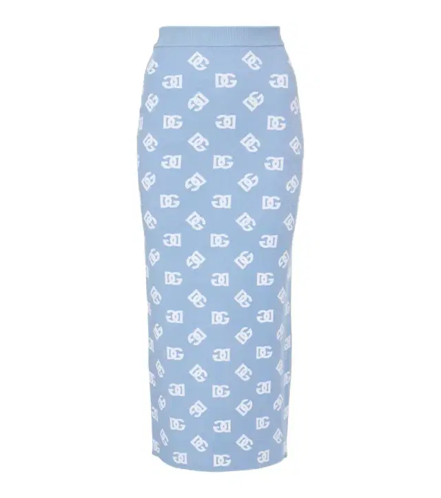 Dolce & Gabbana Logo midi skirt