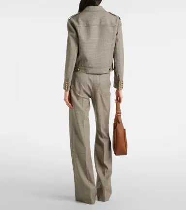 Nili Lotan Lise cropped virgin wool jacket | Thumbnail 2