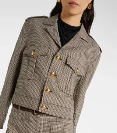 Nili Lotan Lise cropped virgin wool jacket | Thumbnail 3