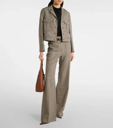Nili Lotan Lise cropped virgin wool jacket | Thumbnail 4