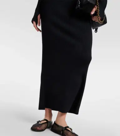 SIR Helena ribbed-knit maxi dress | Thumbnail 6